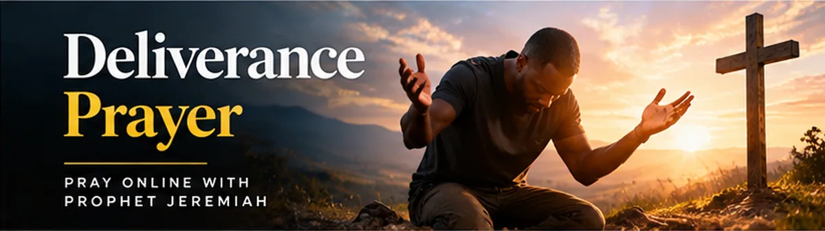 Deliverance Prayer – Christian prayer support online with Prophet Jeremiah