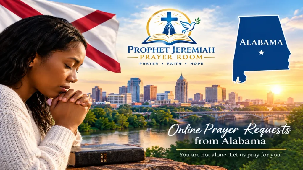 Online Prayer Requests in Alabama