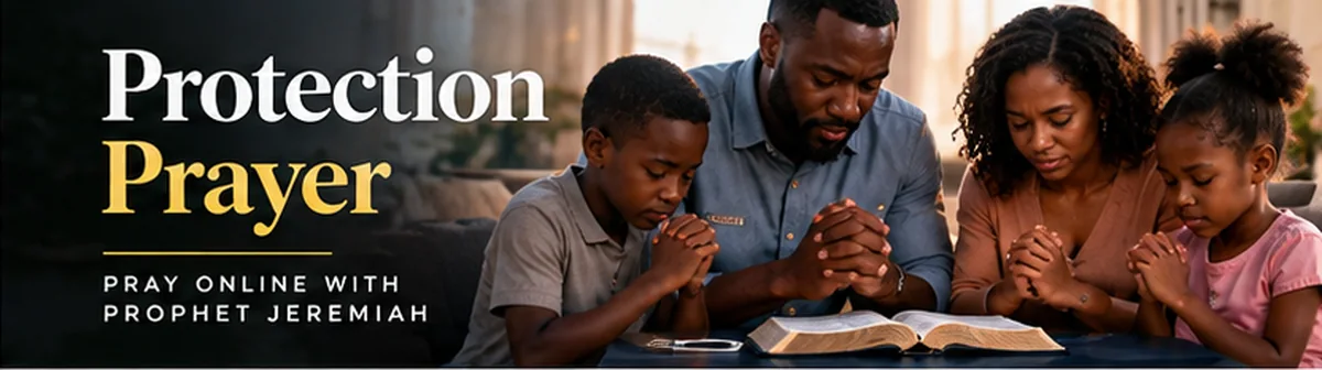 Protection Prayer – Christian prayer support online with Prophet Jeremiah